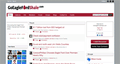 Desktop Screenshot of goeaglefordshale.com